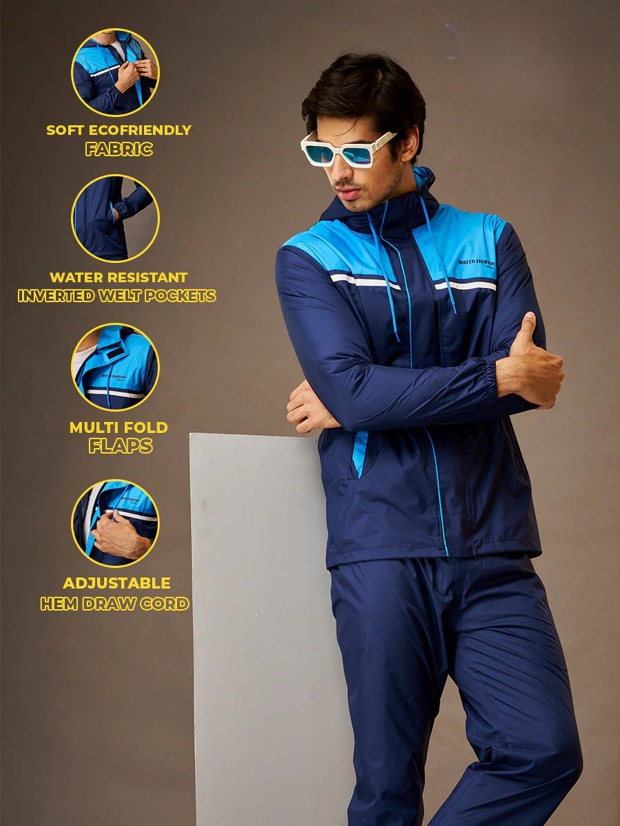 Trek Gear Blue Hues Rainwear