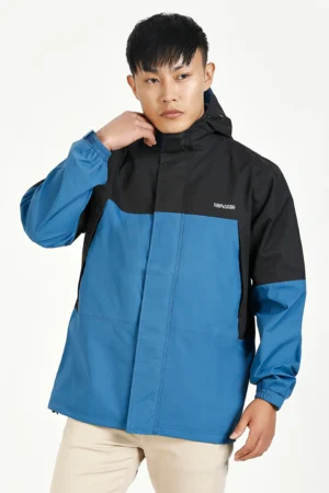 StormGuard Black Poseidon Men's Rain Jacket