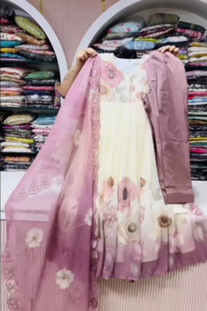 Fancy Partywear Dupatta Sets For Womens