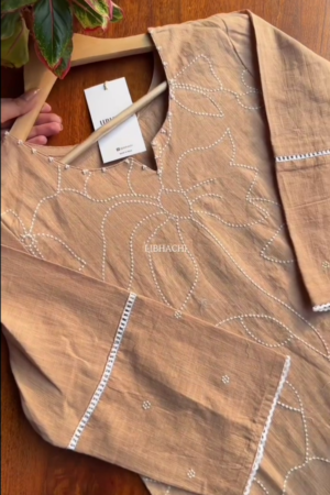 Cotton Suit Set - Yellow